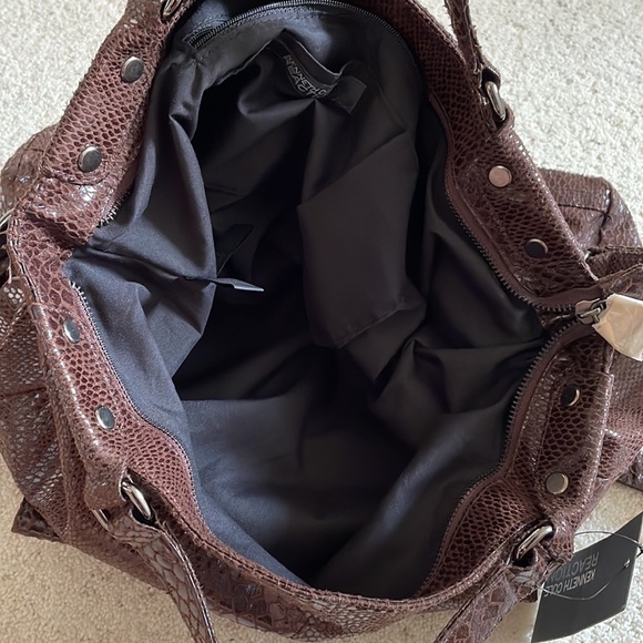 Kenneth Cole Reaction Brown Crossbody Shopper - Picture 3 of 7